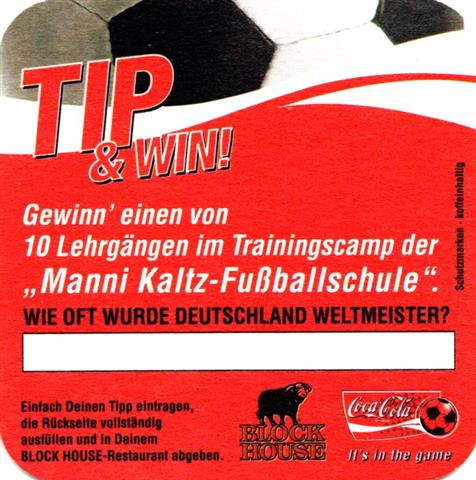 berlin b-be coca cola quad 9a (185-tip & win-gewinn einen)